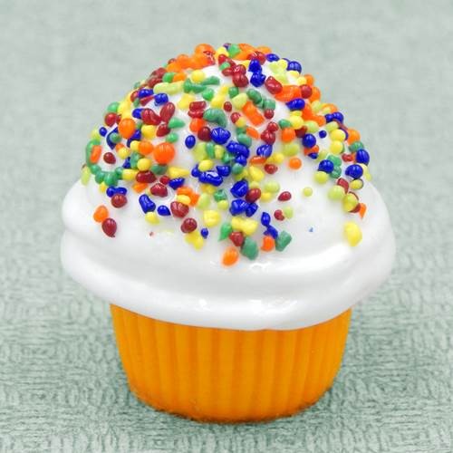 Click to view detail for HG-208 Cupcake Bright Sprinkles Mini-Cupcake $59
